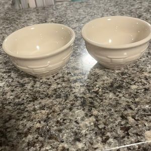 Longaberger Woven Traditions Set of 2 Mini Bowls